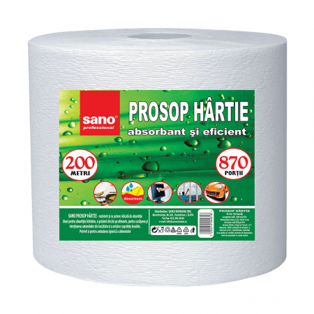 Uz Casnic - Prosop din hartie Monorola Sano Paper 200 m