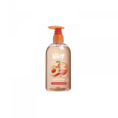 Ingrijire Personala & Cosmetice - Sapun lichid Keff Peach & Pepper Party, Sano, 500 ml
