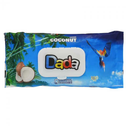 Curatenie & Intretinere - Servetele umede Dada Coconut pachet, 100 buc
