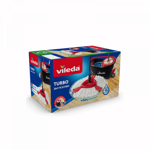 Curatenie & Intretinere - Set Galeata+Mop  Vileda Easy Wring Turbo