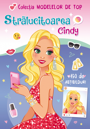 Carti cu abtibilduri - Stralucitoarea Cindy