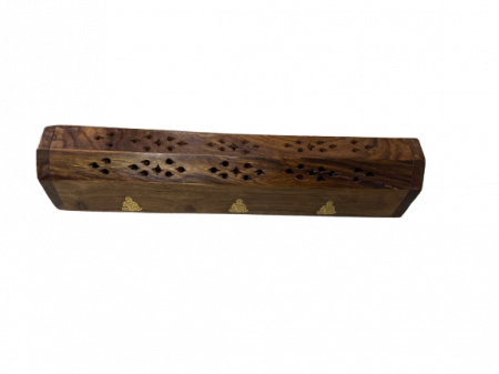 Betisoare Parfumate - Suporturi - Suport lemn betisoare parfumate si conuri Cufar Buddha