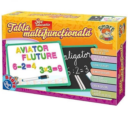 Jucarii, Copii & Bebe - Tabla Multifunctionala Numere si Alfabet
