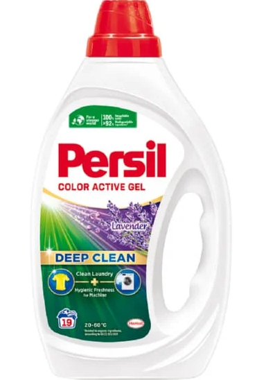 Detergent gel Color Deep Clean Lavender Freshness 19 spalari 855 ml - Persil [1]