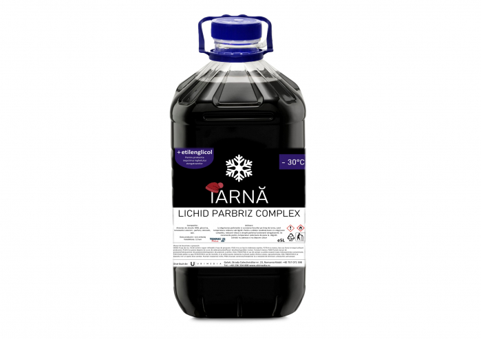 Solutie Parbriz Iarna -30grdC 5L Negru [1]