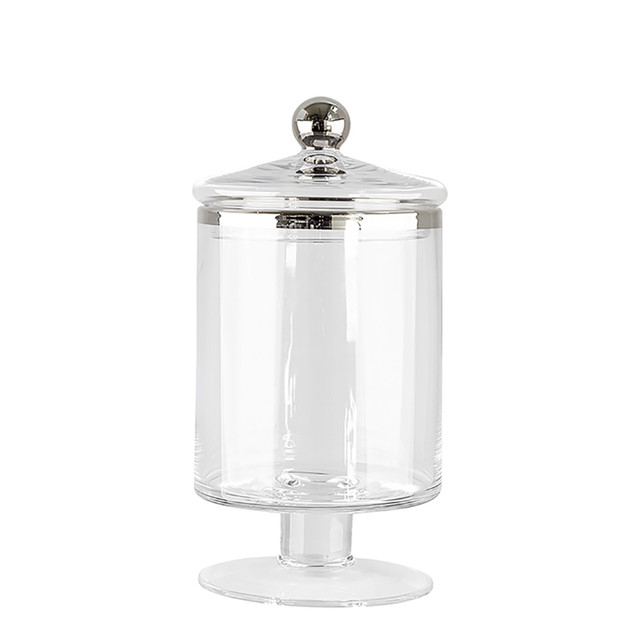 BELINDA, Bol de ciocolata cu capac, marginea de platină, h.29 cm, d.16,5 cm [2]