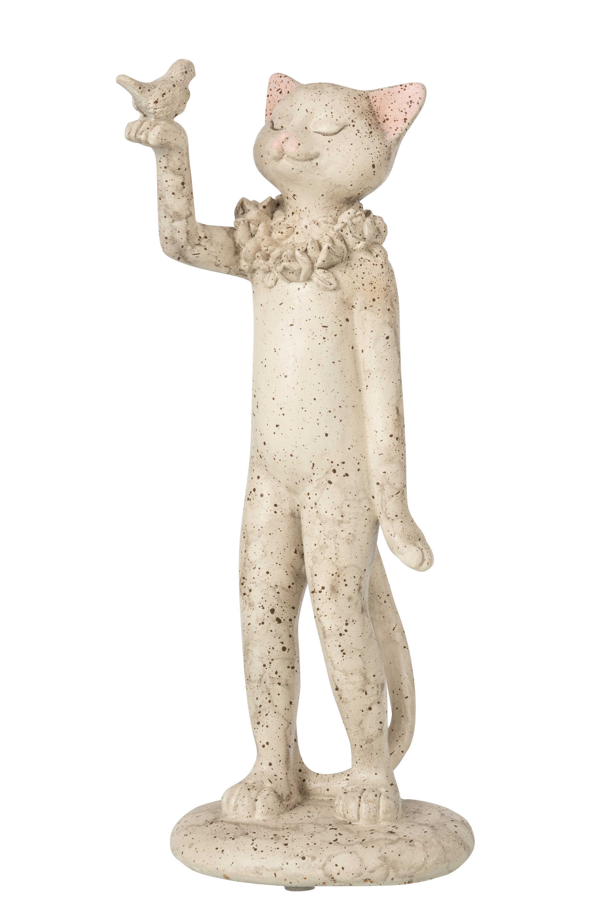 SALE % - Pasare Bird, Compozit, Bej, 10x8x27 cm