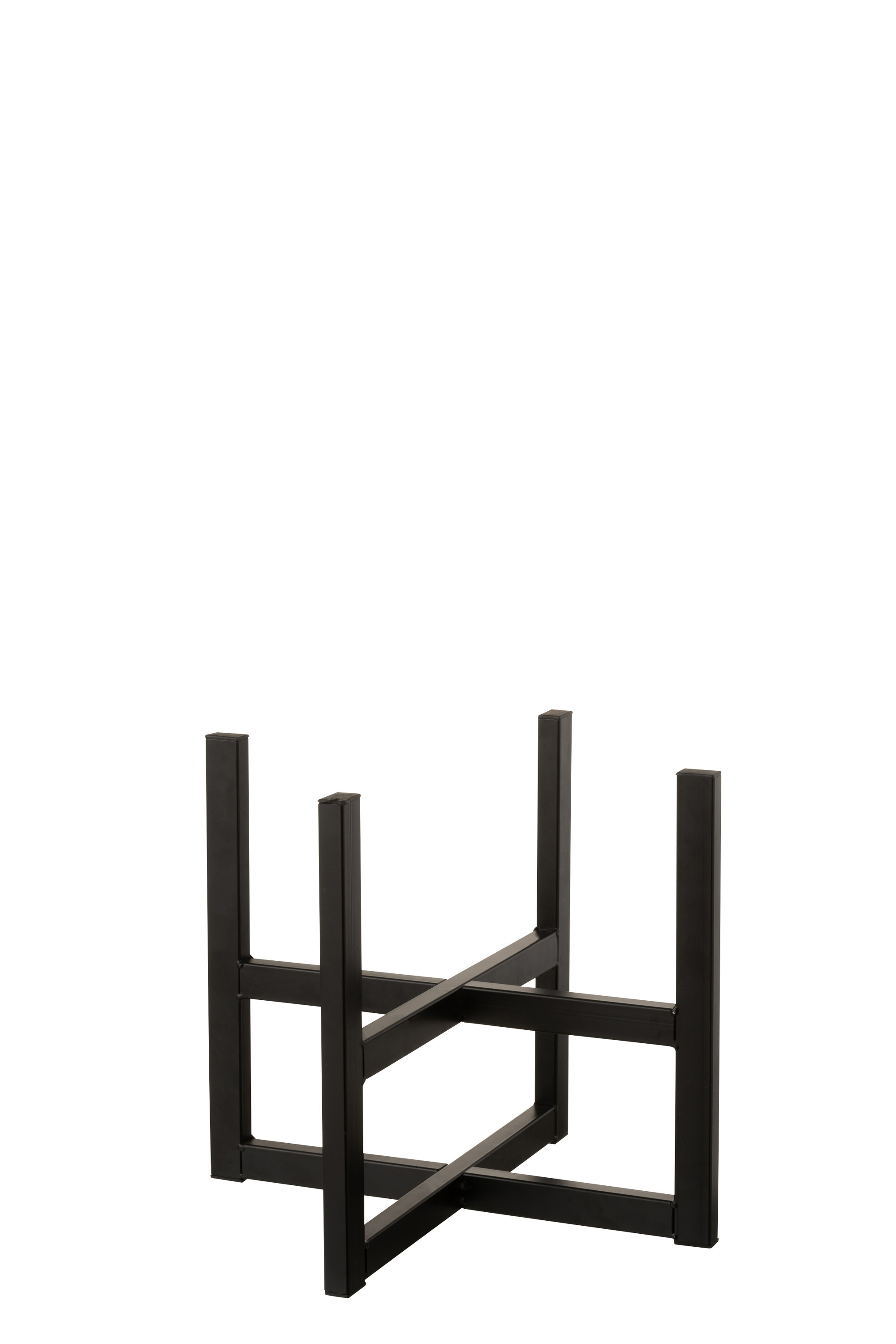 SALE % - Ghiveci, Metal , Negru, 42.5x42.5x35