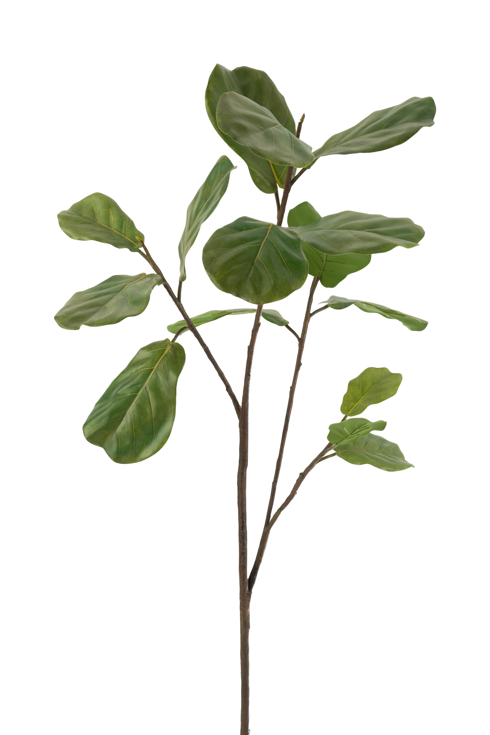 SALE % - Crenguta artificiala, Textil, Verde, 45x45x124 cm