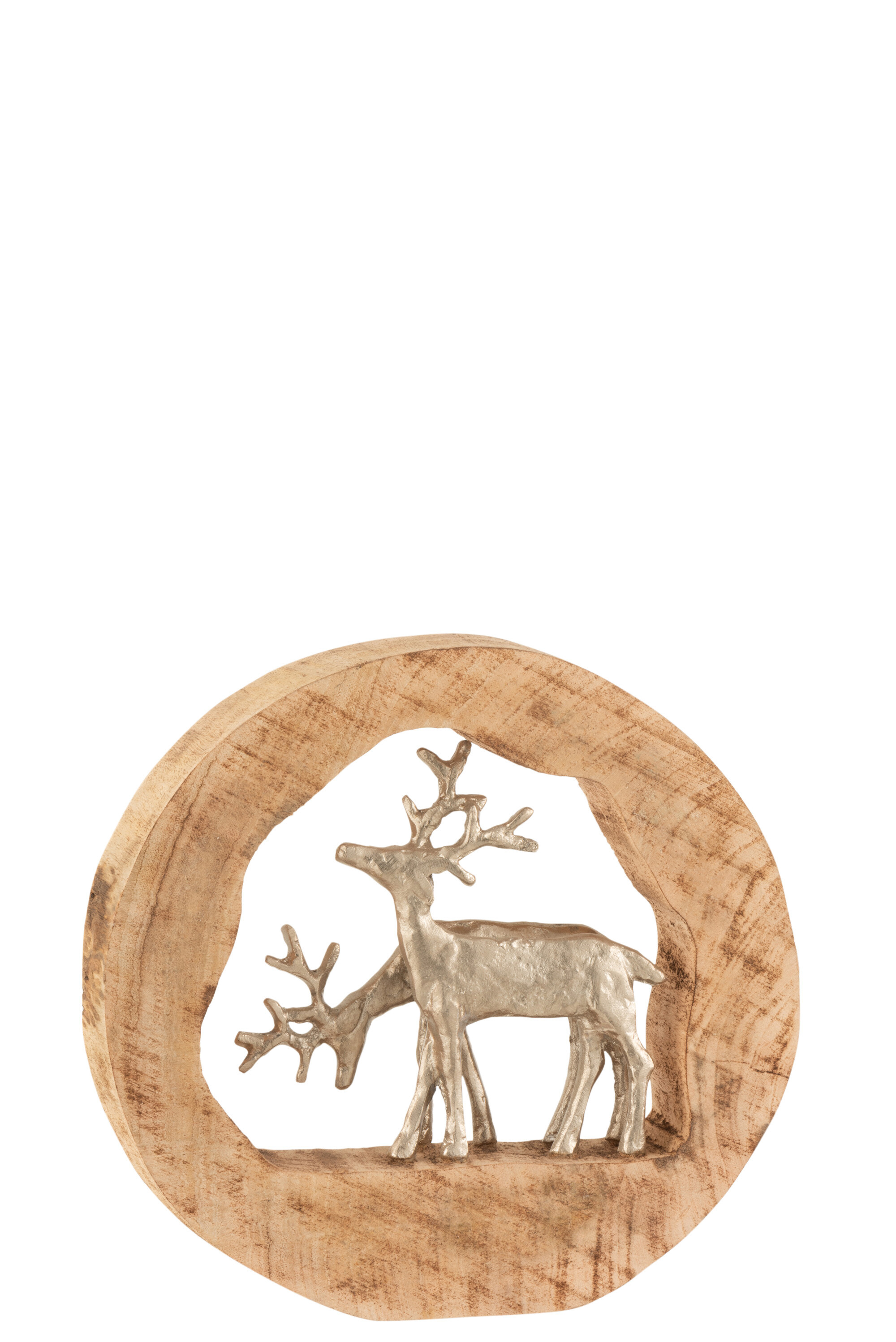 SALE % - Figurina, Lemn, Argintiu, 30x6x28.5 cm