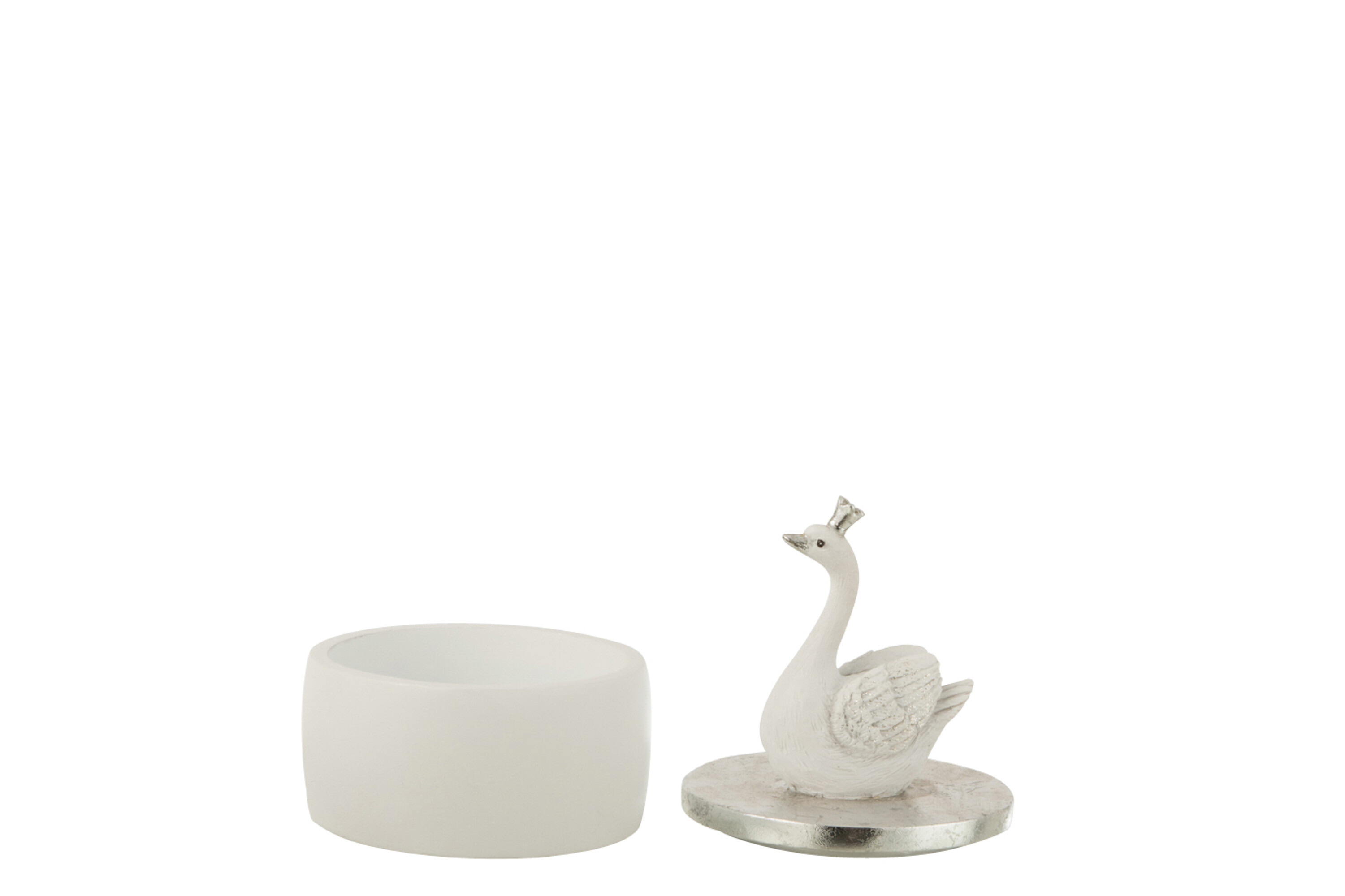 Cutie Swan Alb/argintiu [4]