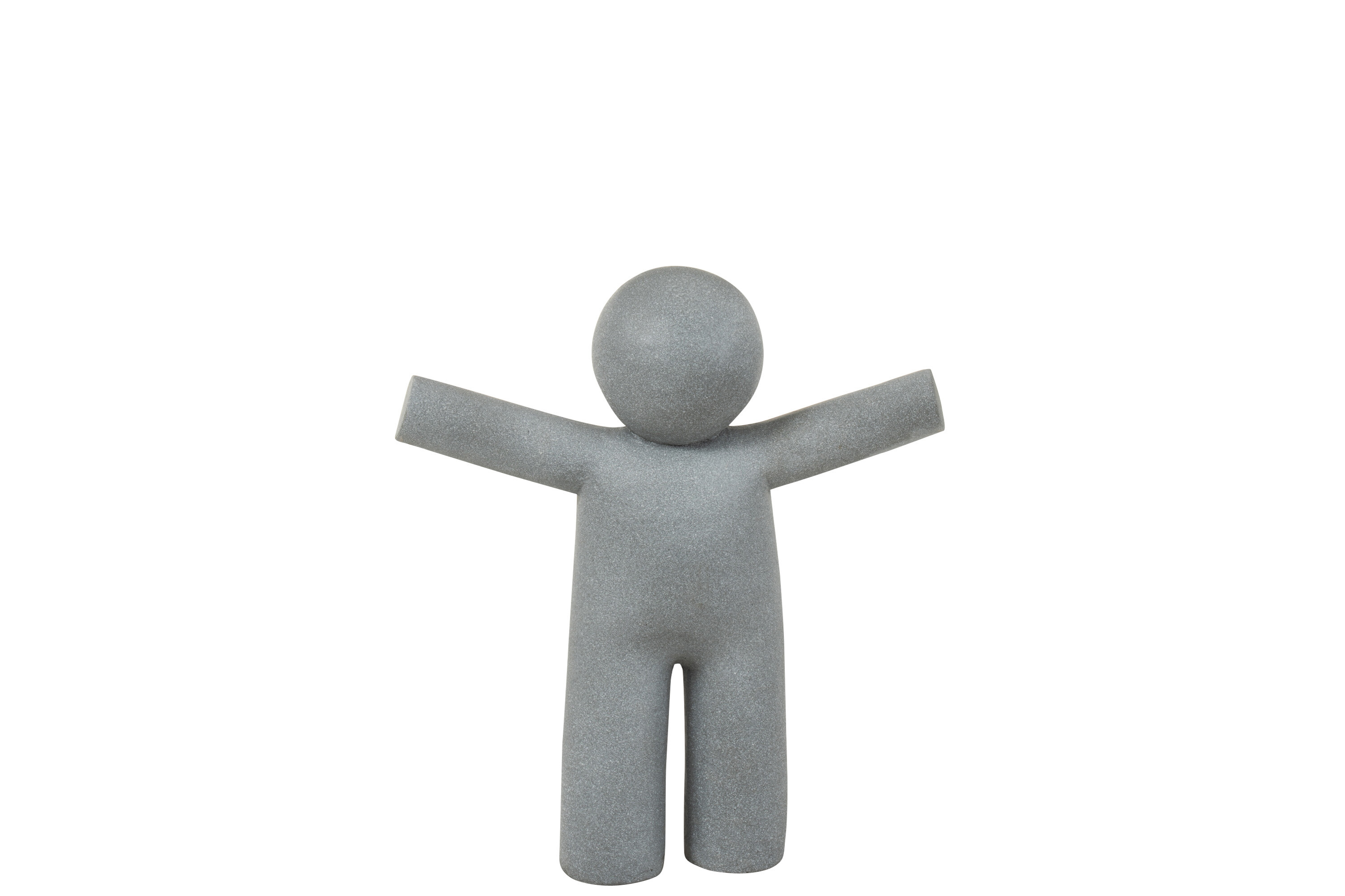 SALE % - Figurina Maurice, Compozit, Gri, 53x16x59 cm