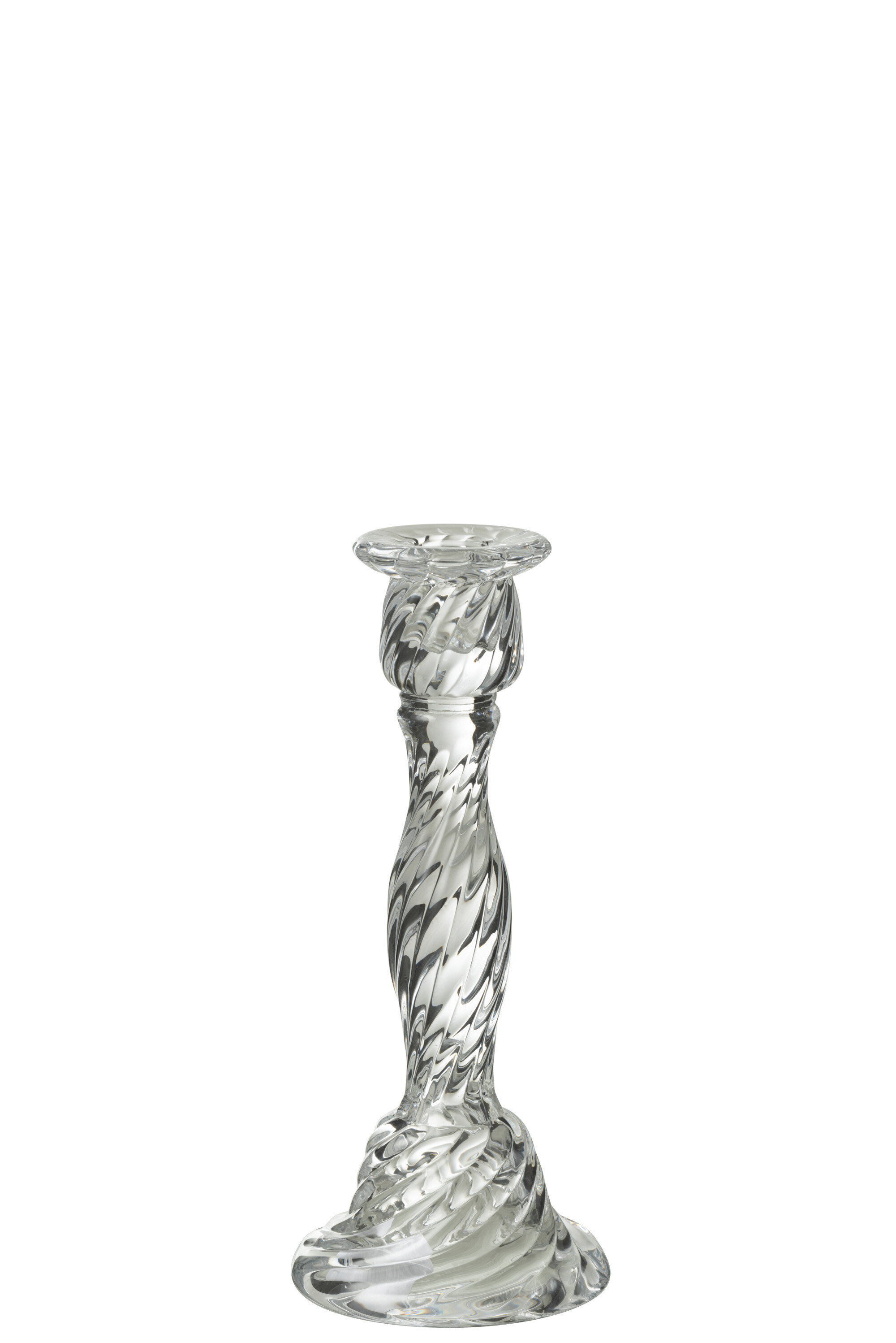 SALE % - Sfesnic Nono, Sticla, Gri, 10.5x10.5x24.5 cm