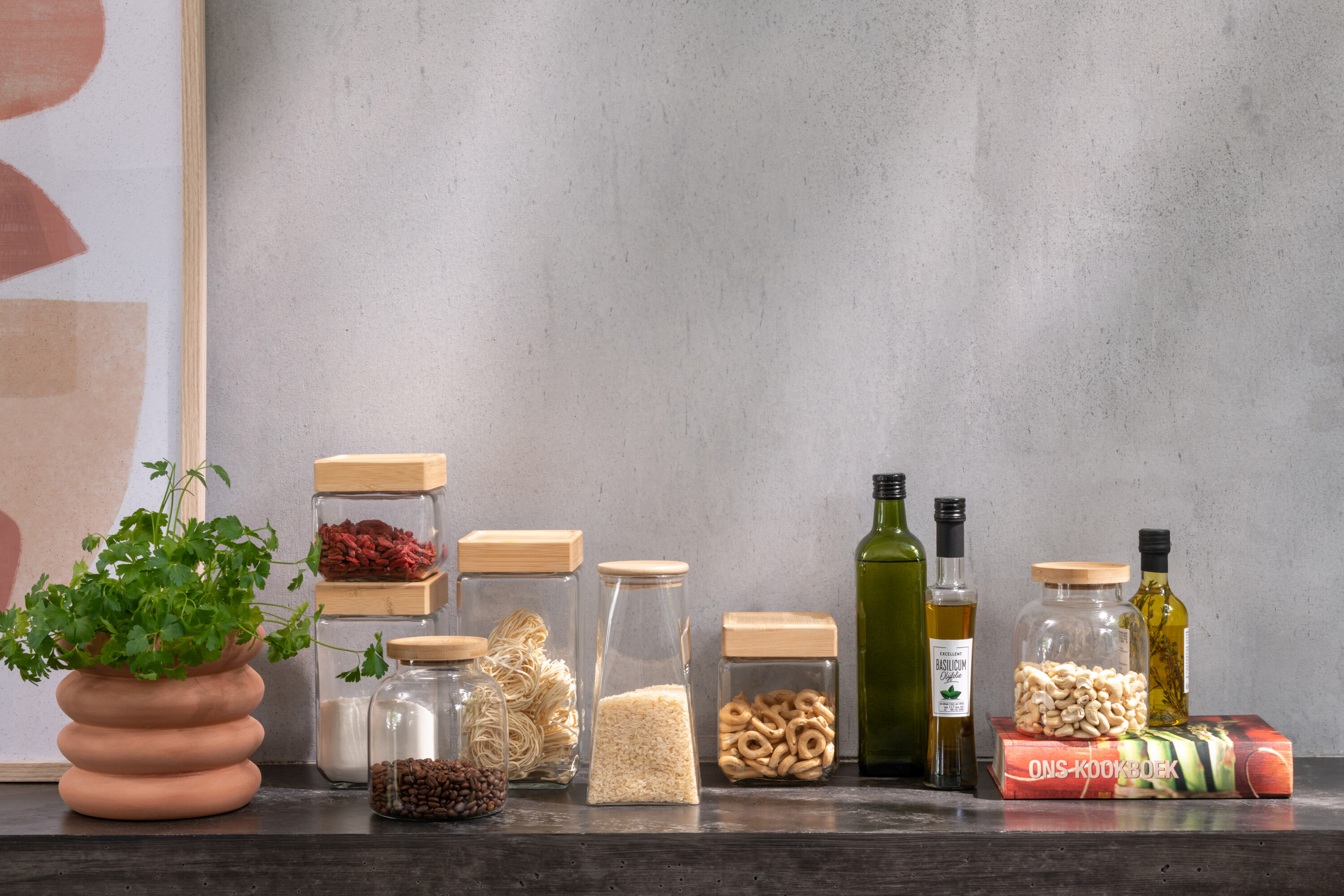 Borcan din sticlă L [5]