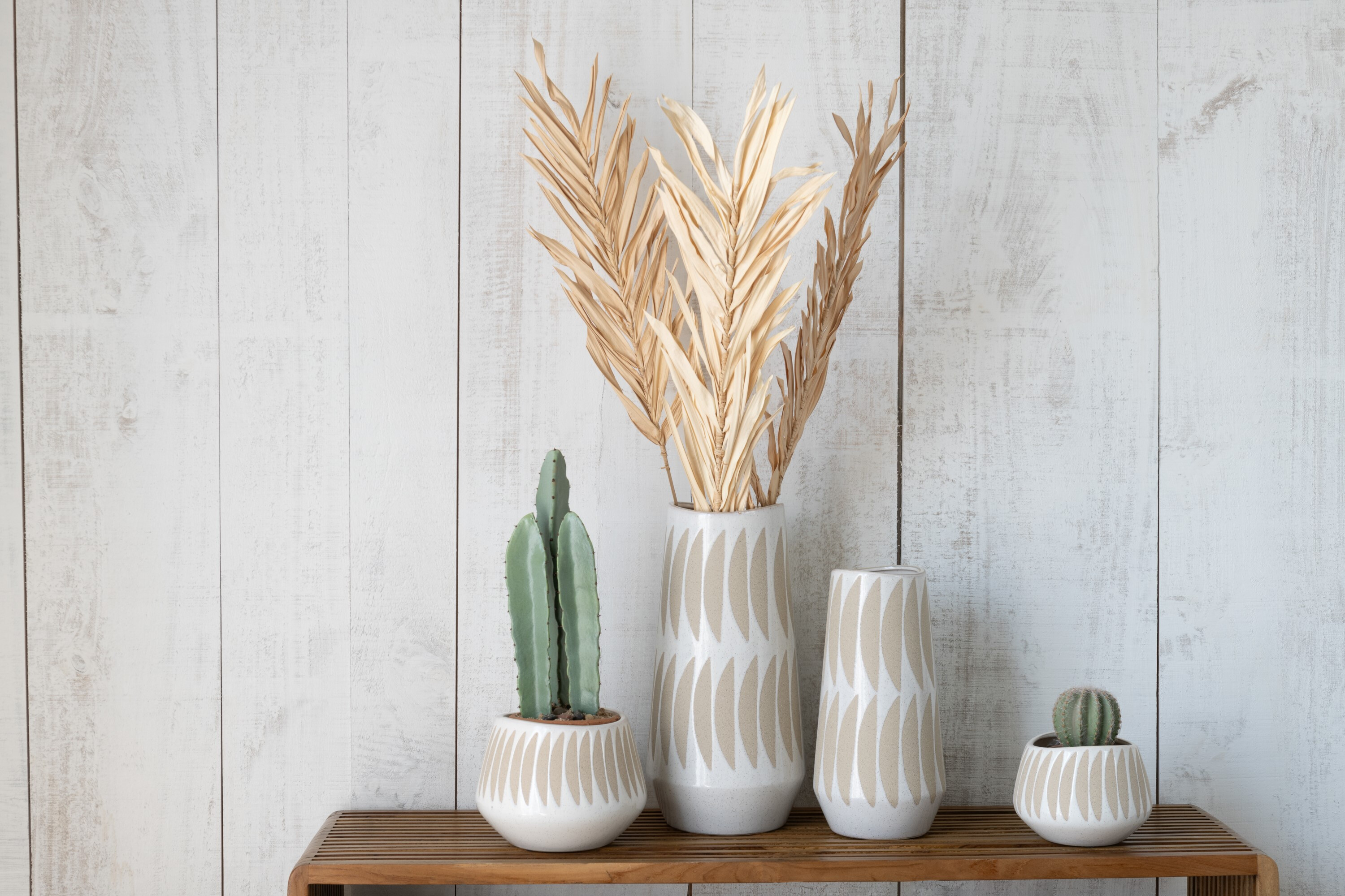 SALE % - Cactus, Material sintetic, Verde, 18x18x81