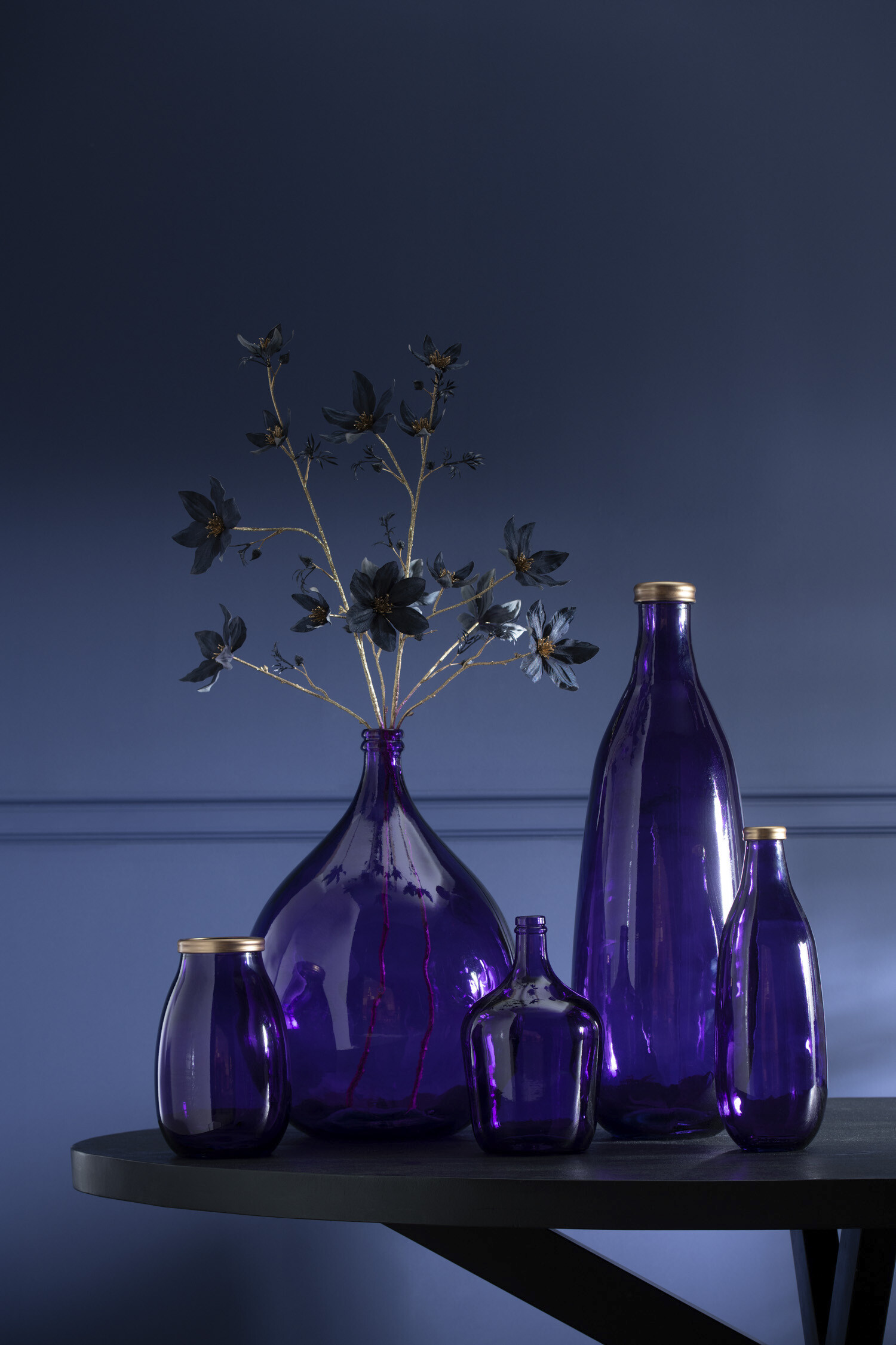 SALE % - Vasă din sticlă, Lisabona, violet