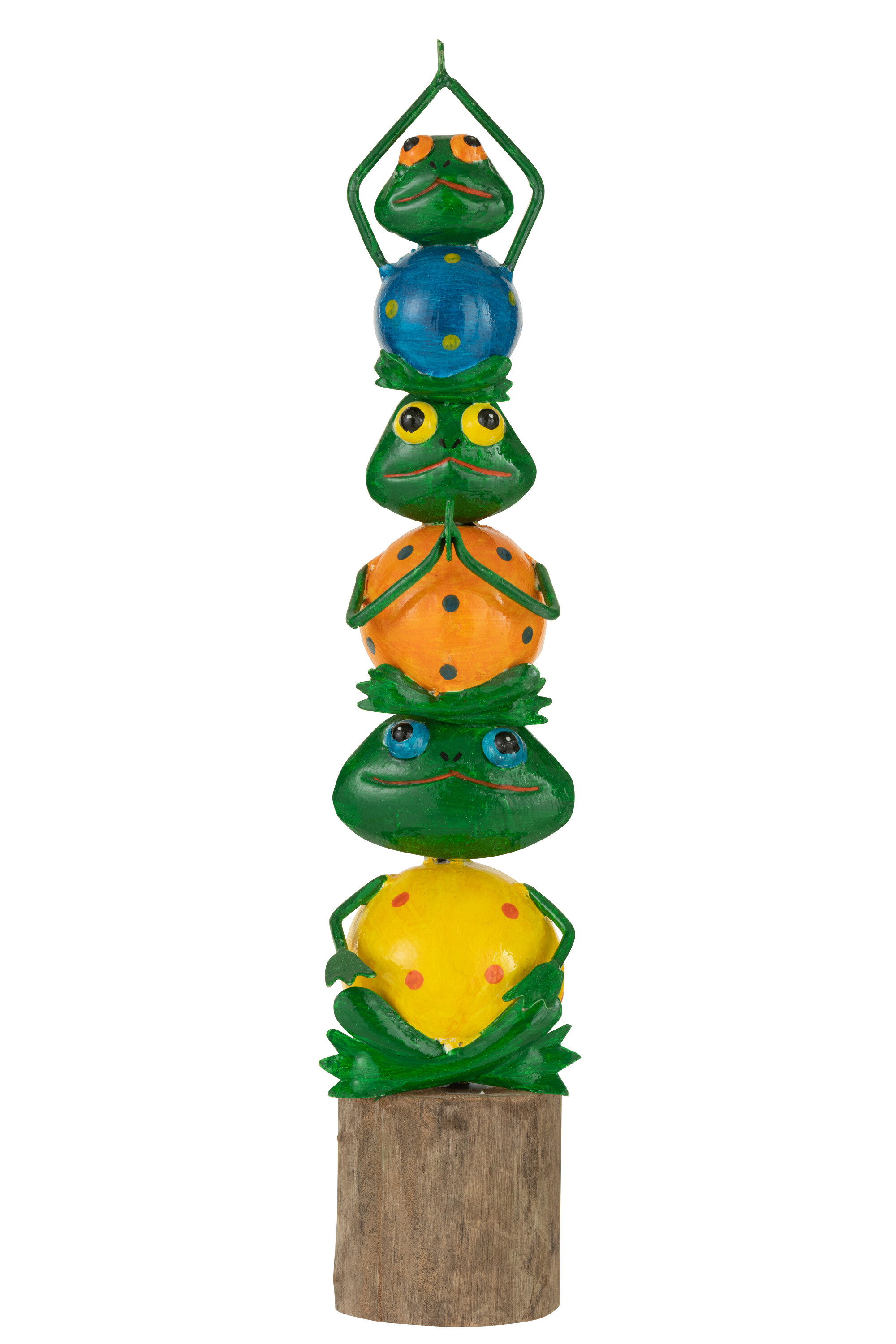 SALE % - Figurina, FROG PYRAMID, L