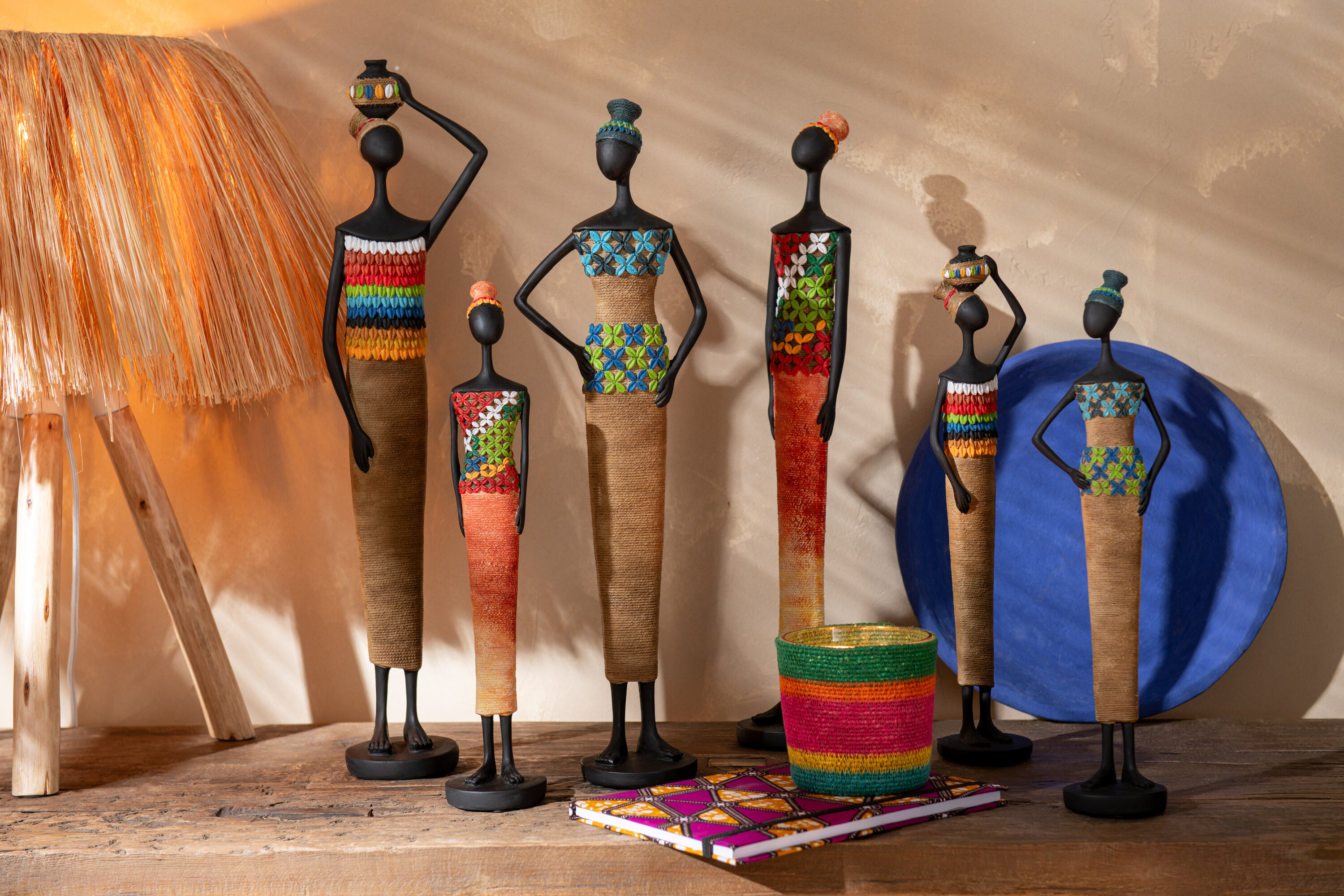 SALE % - Obiect decorativ, BOLURI, PAPER MACHE, SET5