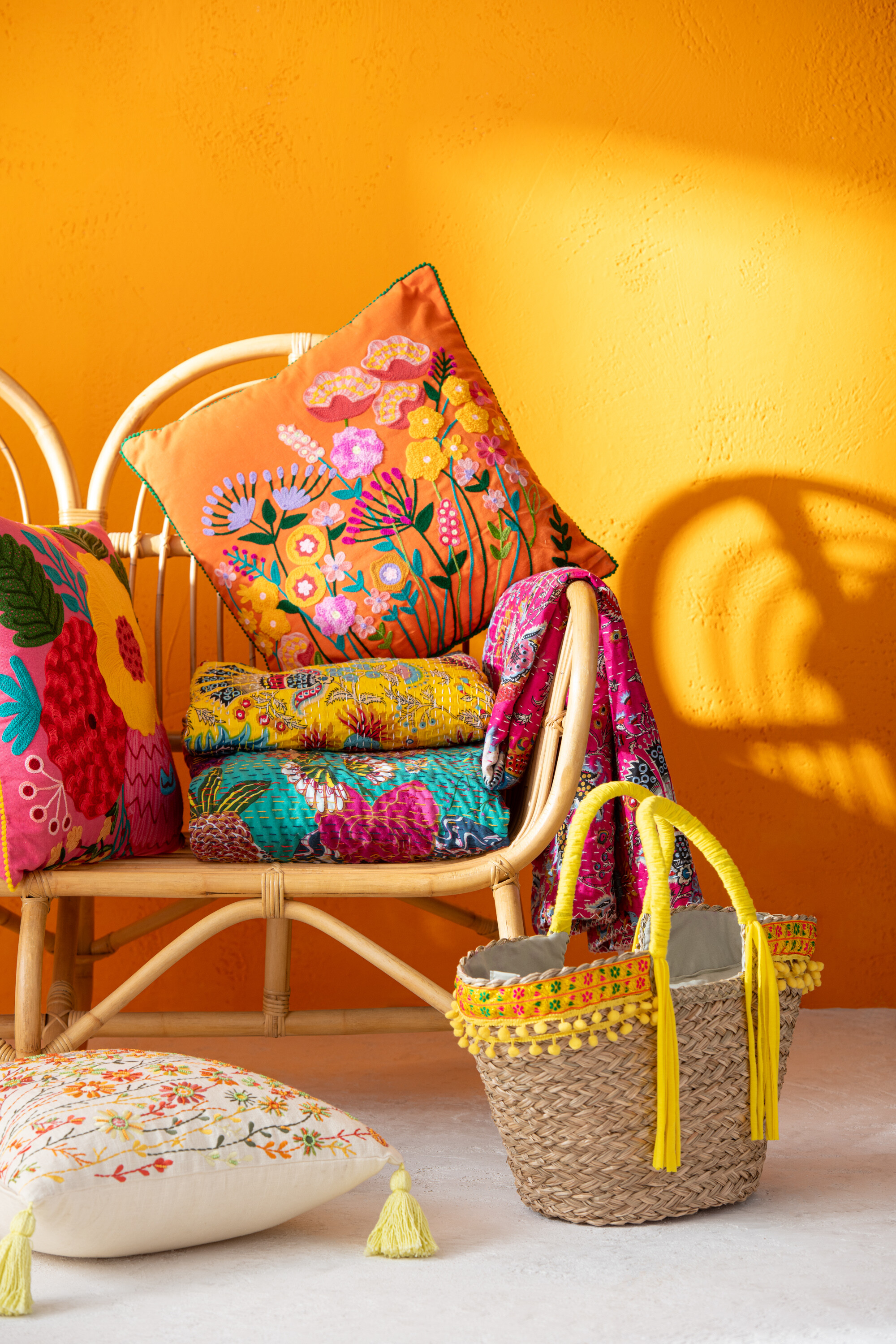 GEANTA DE PLAJA, FLOWER ASS3 [5]