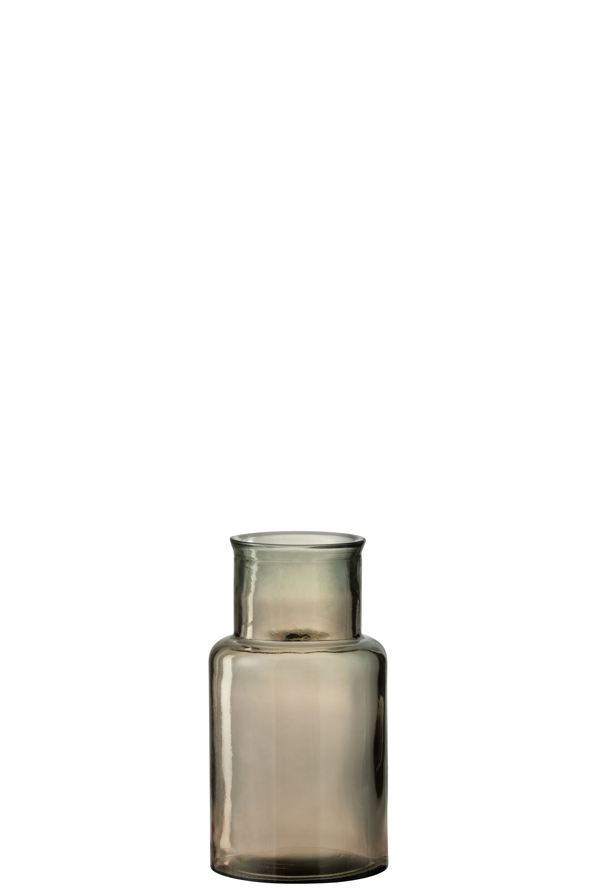 SALE % - Vaza, Sticla, Maro, 27x27x16