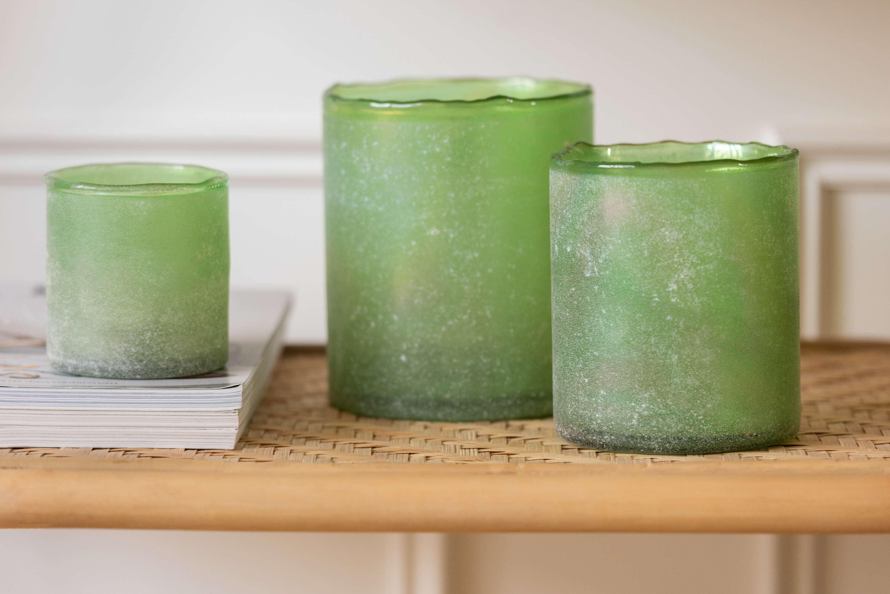 SALE % - Suport de lumânare, RUBY, SET3