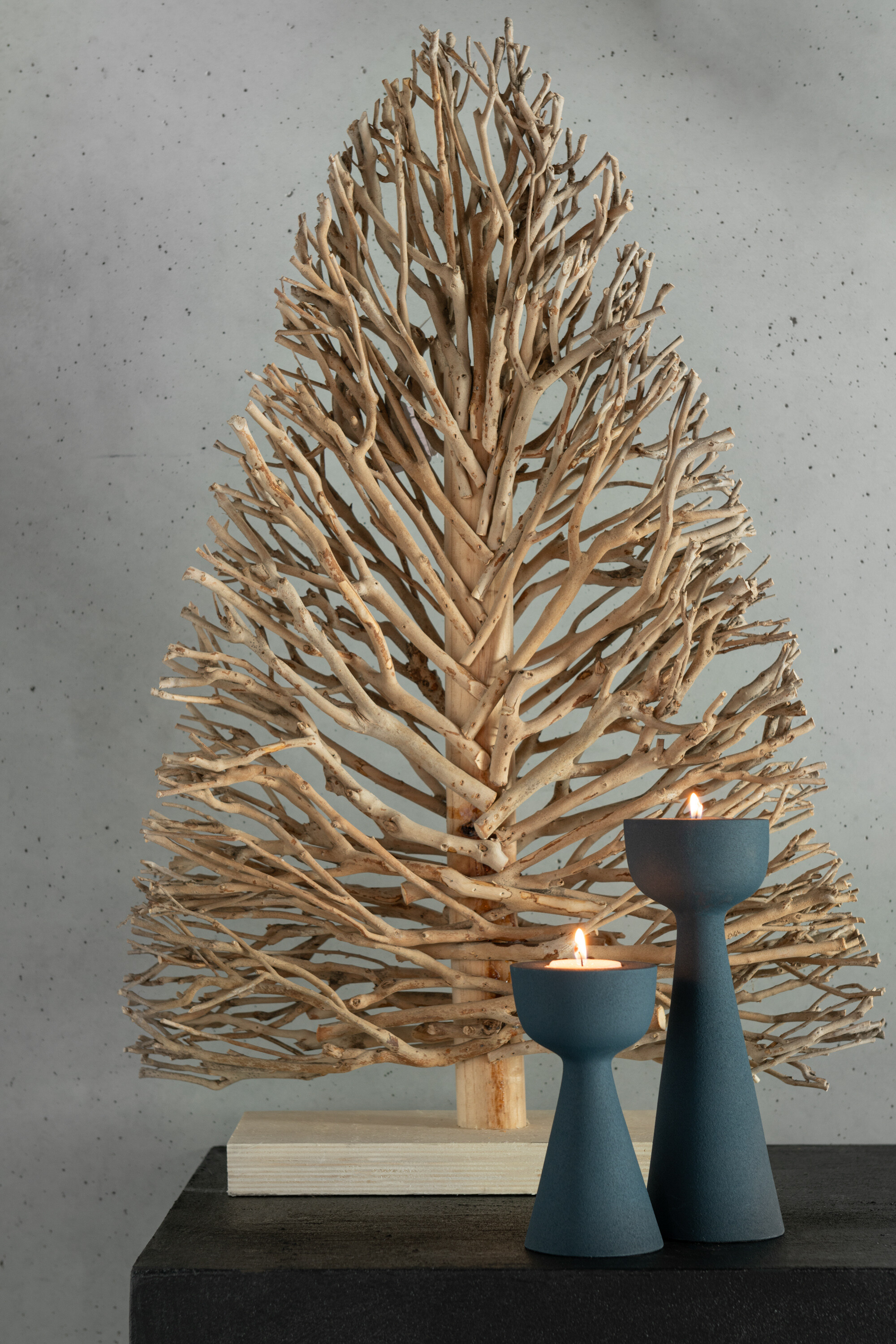 SALE % - Decoratiune, Tree On Foot, Lemn, Natural