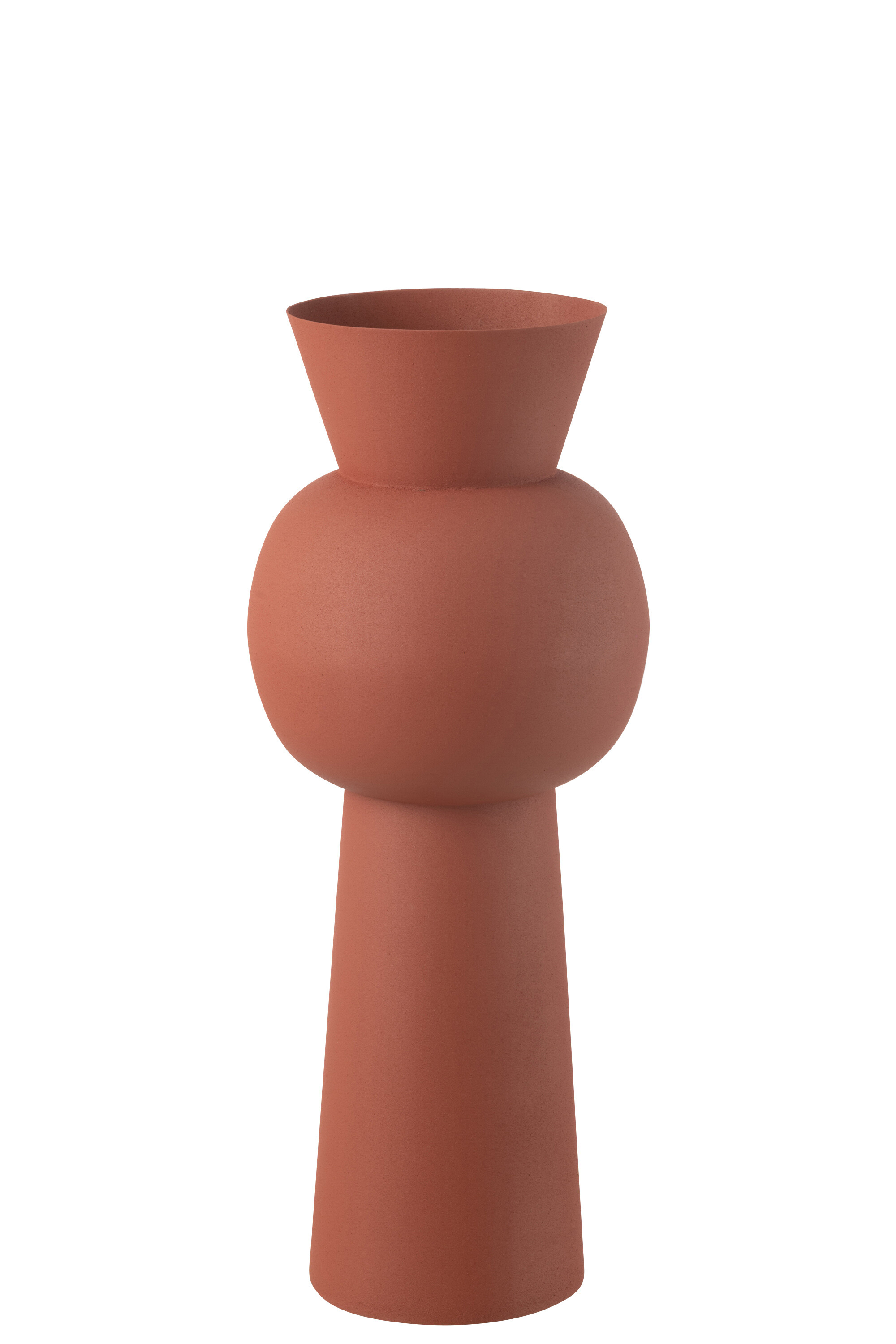 SALE % - Vază, Nala Iron Rust M, L 19| W 19| H 51.5 cm