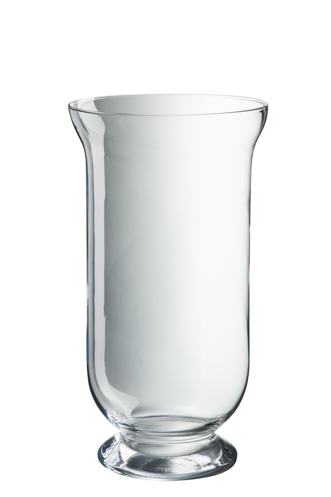 SALE % - Suport lumanari, Sticla, Transparent, 22x22x40