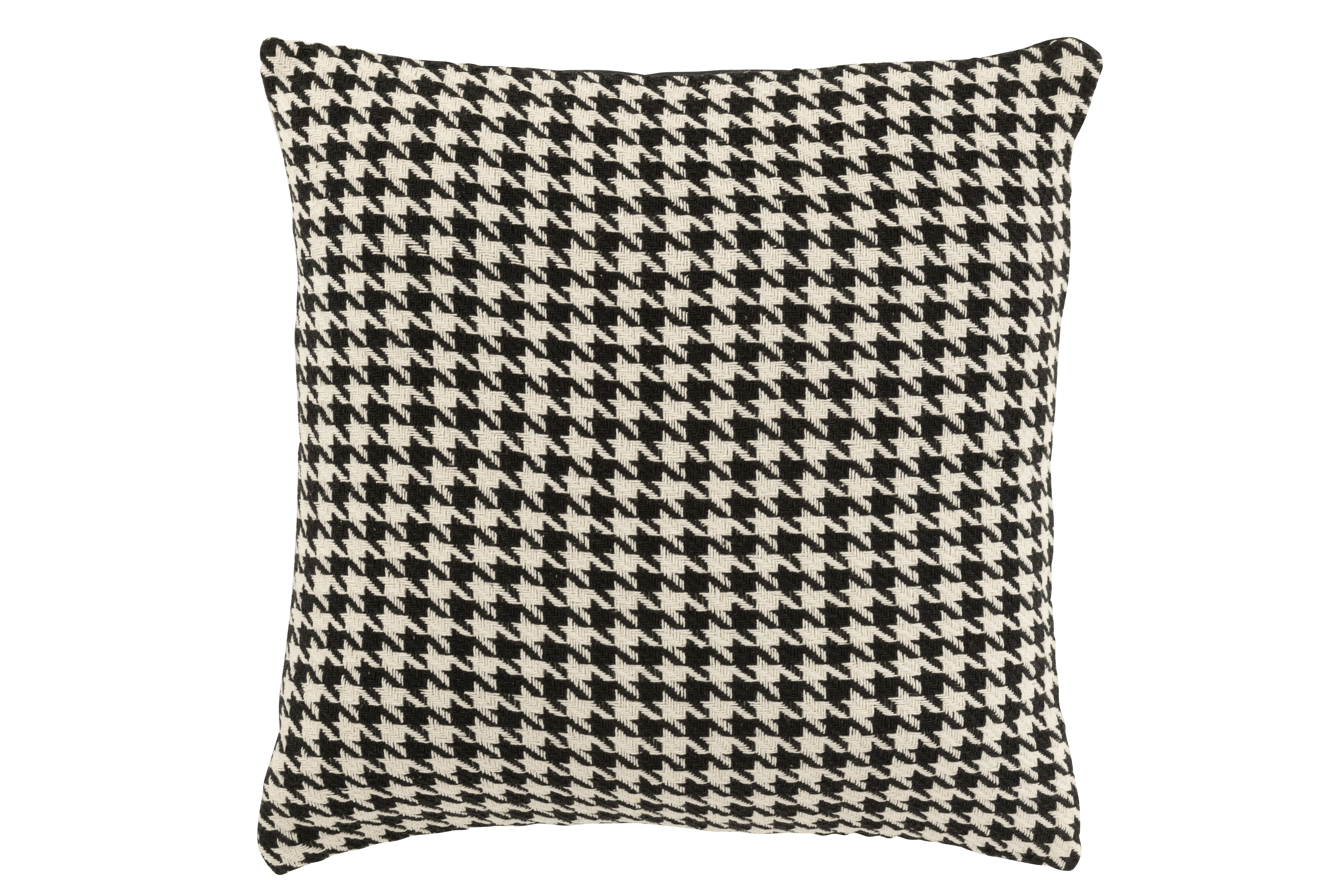 Perna pied-de-poule din bumbac alb/negru [2]