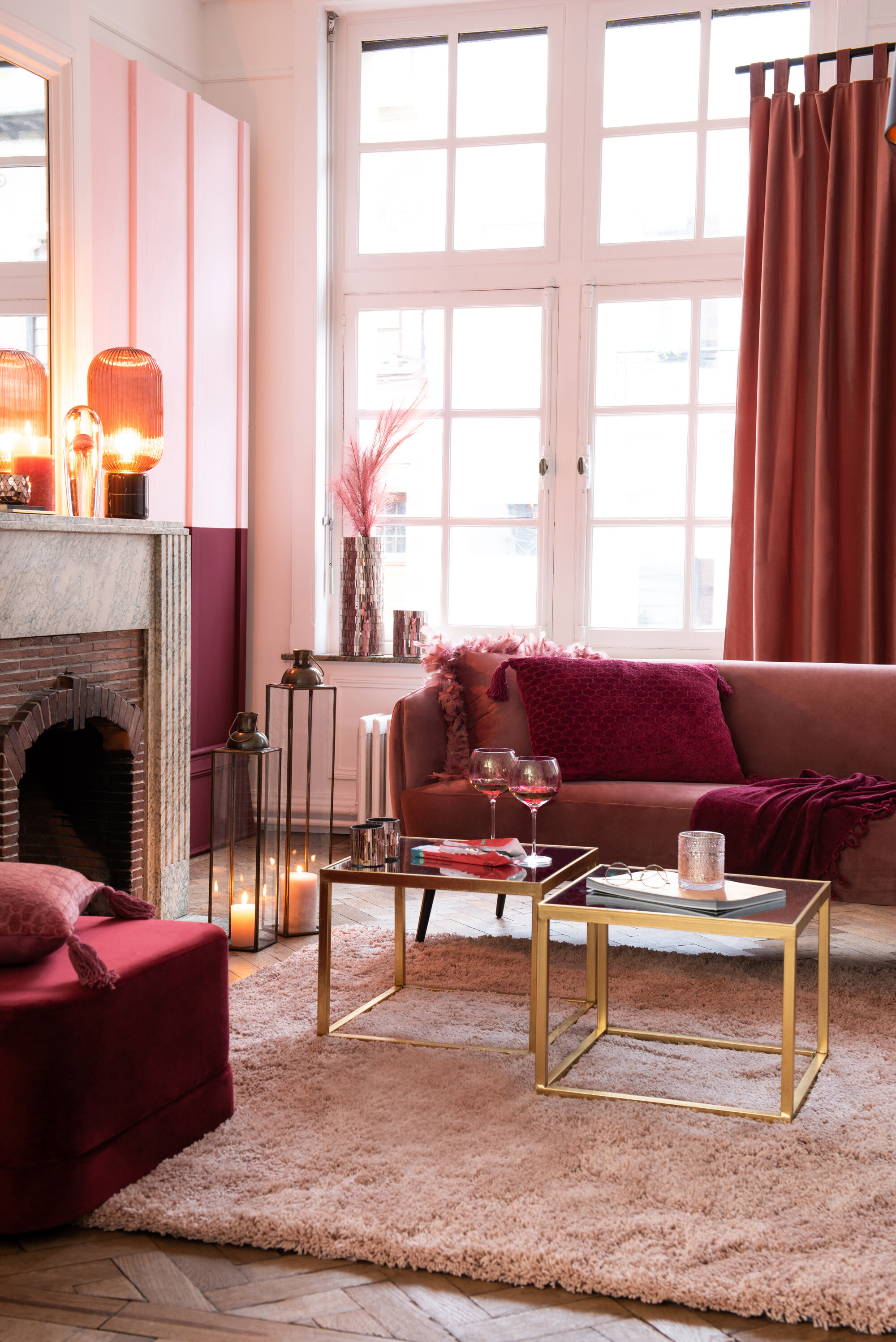 SALE % - Perna, Textil, Rosu, 60x40x3