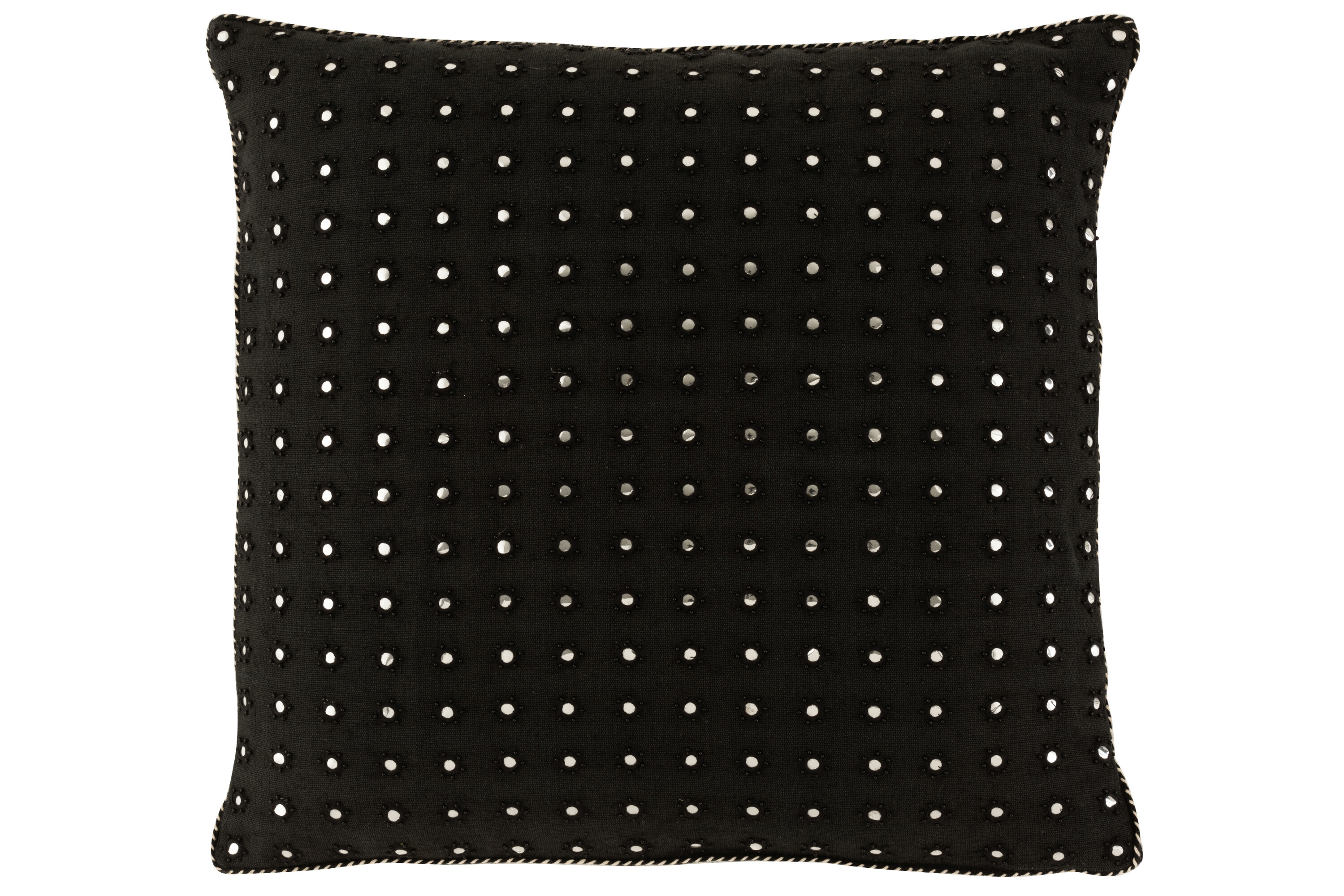 SALE % - Perna, Textil, Negru, 45x45x4
