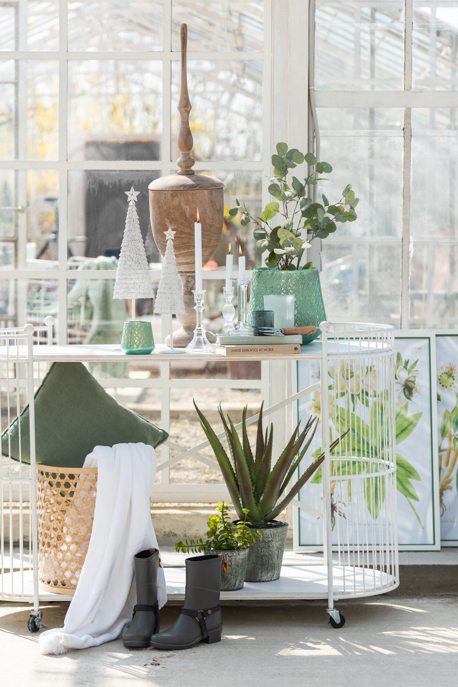 SALE % - Suport lumanari, Sticla, Transparent, 10x11x20