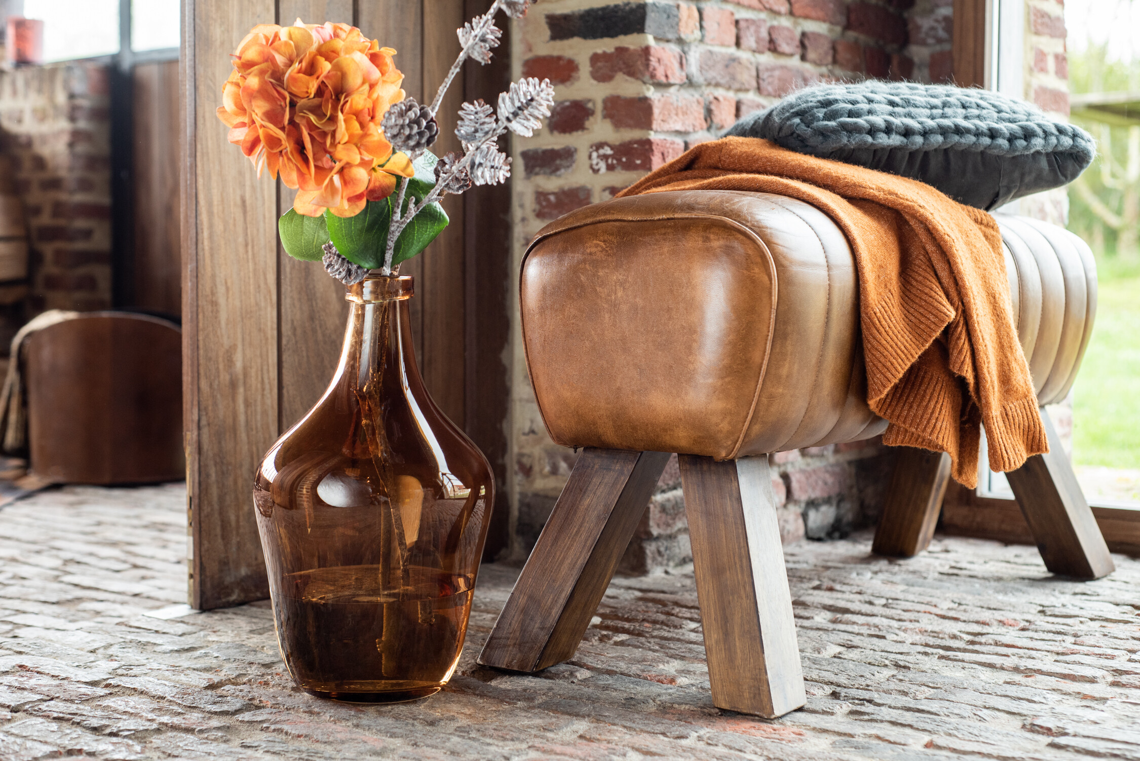 SALE % - Patura plaid, Textil, Gri, 154x140x3