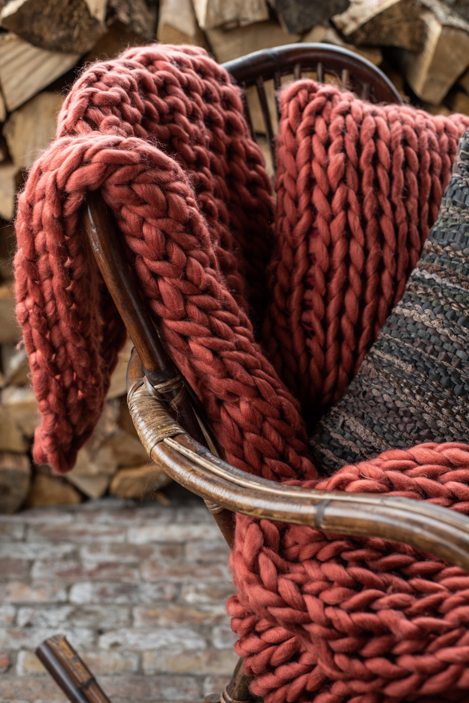 SALE % - Perna, Textil, Rosu, 40x40x4