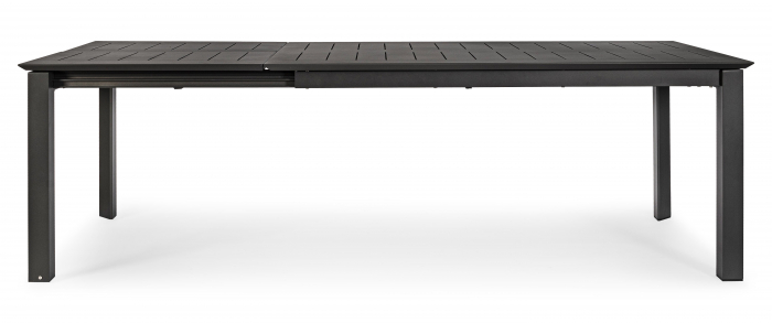 Masa extensibila KONNOR, Aluminiu, Negru, 160/240x100x76 cm [8]