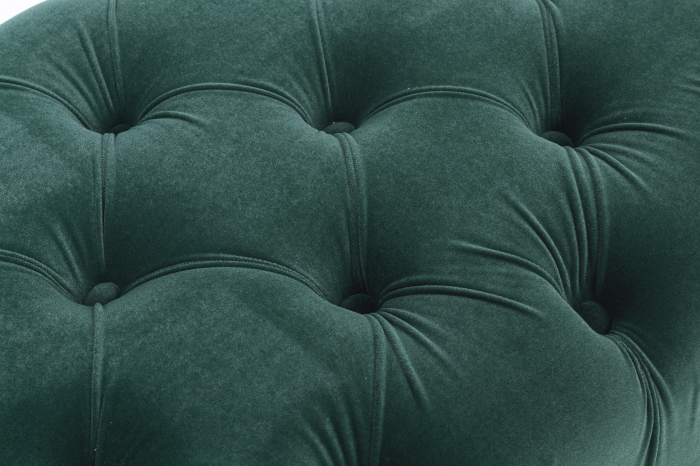 Bancheta Giacinta, Otel/Poliester, Verde, 103x46x40 cm [4]