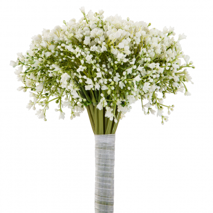 BUCHET Floarea miresei, alb 30 cm