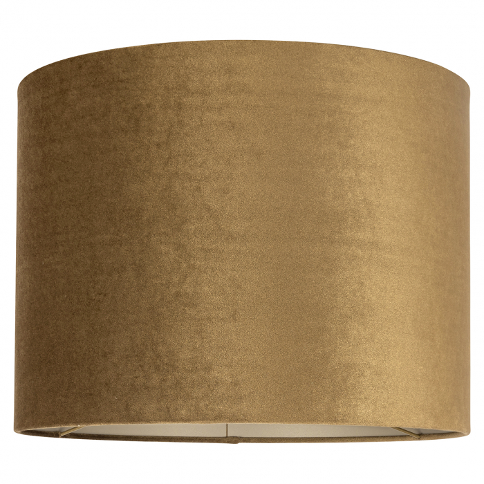 Lampshade Addy gold velvet cilinder 40O (Gold)