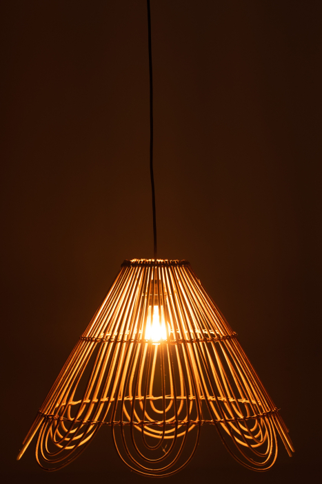 Abajur, Floare Ratan Natur [5]