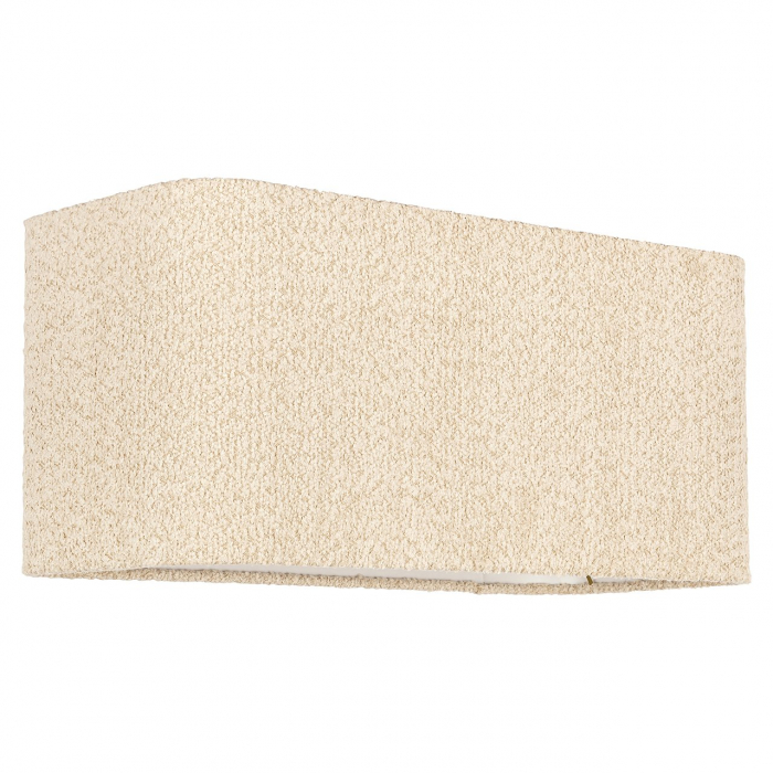 Lampshade Miley sand boucle rectangle