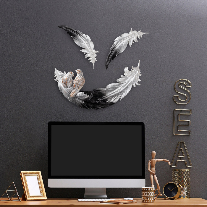 Accesoriu decorativ de perete, Love Birds - 1 image14