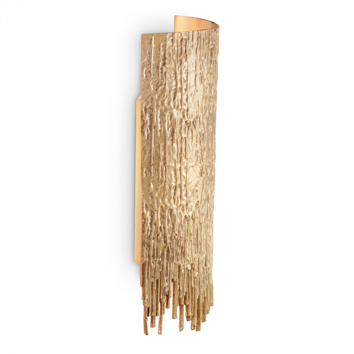 Aplică de perete, Grove alama lustruita, Dims: W. 25 | D. 10.5 | H. 40.5  (CM) [2]