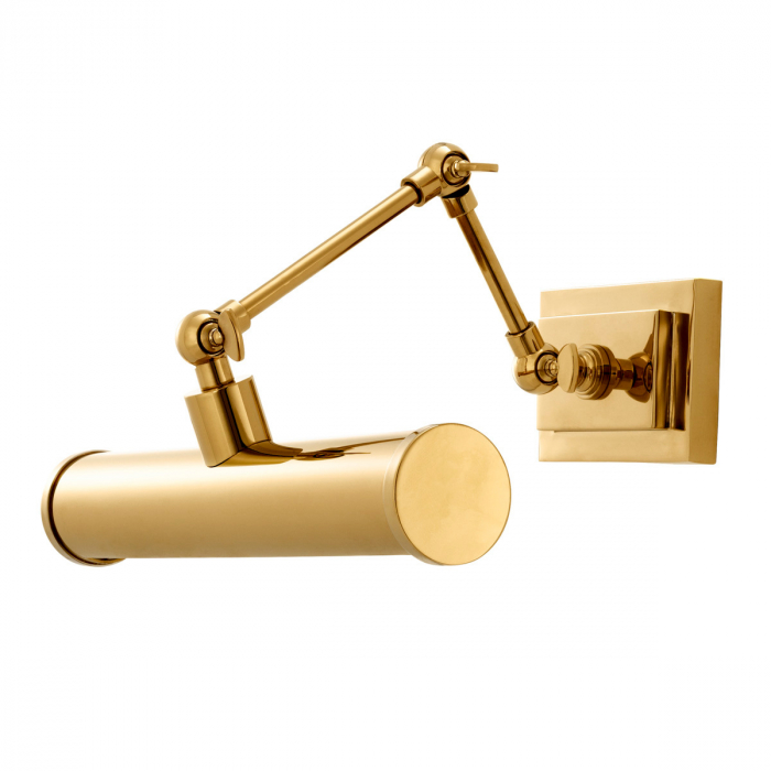 Aplică de perete, Pacific cu finisaj auriu , Dims: W. 28.5 | D. 24 | H. 20 | Adjustable (CM) [1]