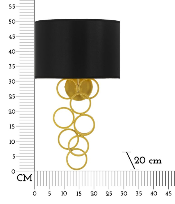 Aplica Rich cm 30x20x50 [8]