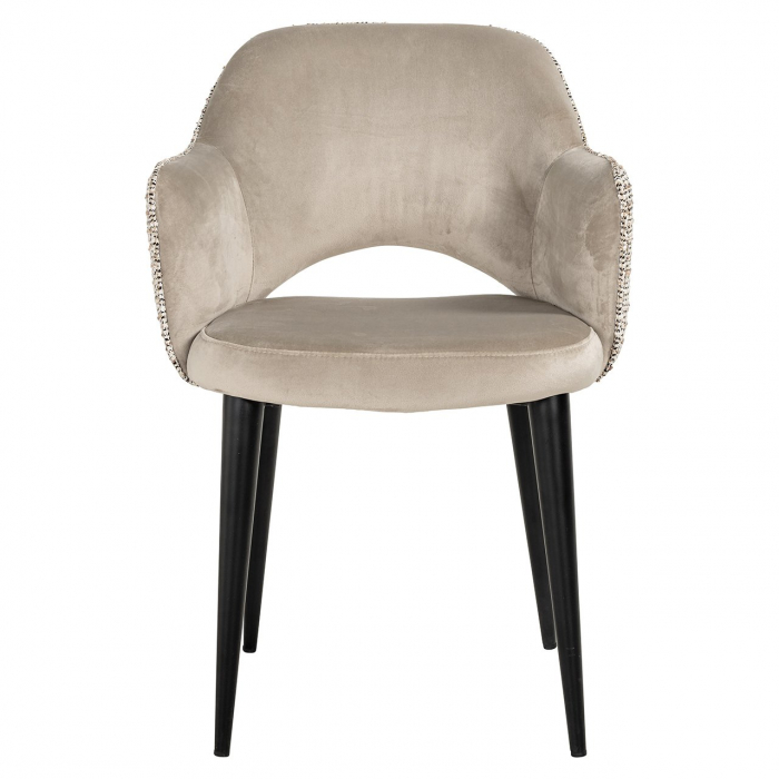 Fotoliu Giovanna, trendy nature/quartz kaki ignifug (Be Trendy 01 Nature), Dims: 84.5 x 58.0 x 63.0 cm [4]