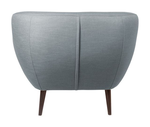 AUDRY, Fotoliu, in, menta, picioare din lemn, h.83 cm [4]