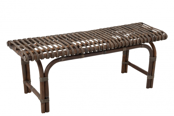 Banca Rattan, Ratan Bambus, Maro, 120x42x45 cm