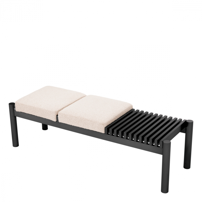 Banchetă, Bibi bronz bouclé crem [2]