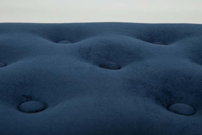 Bancheta Diana, Albastru petrol, 84x42x38 [4]