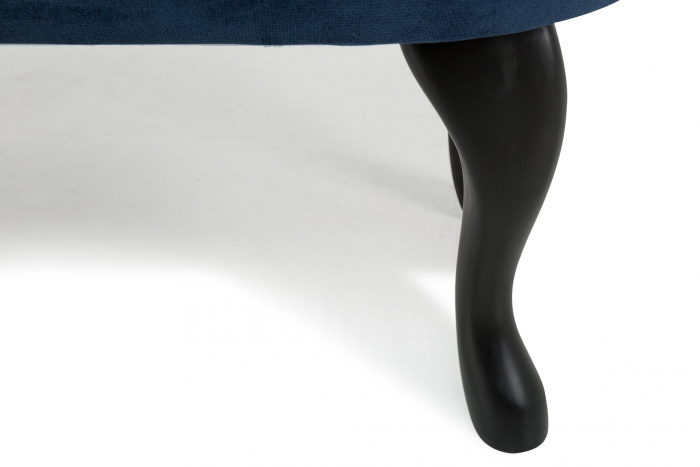 Bancheta Diana, Albastru petrol, 84x42x38 [3]